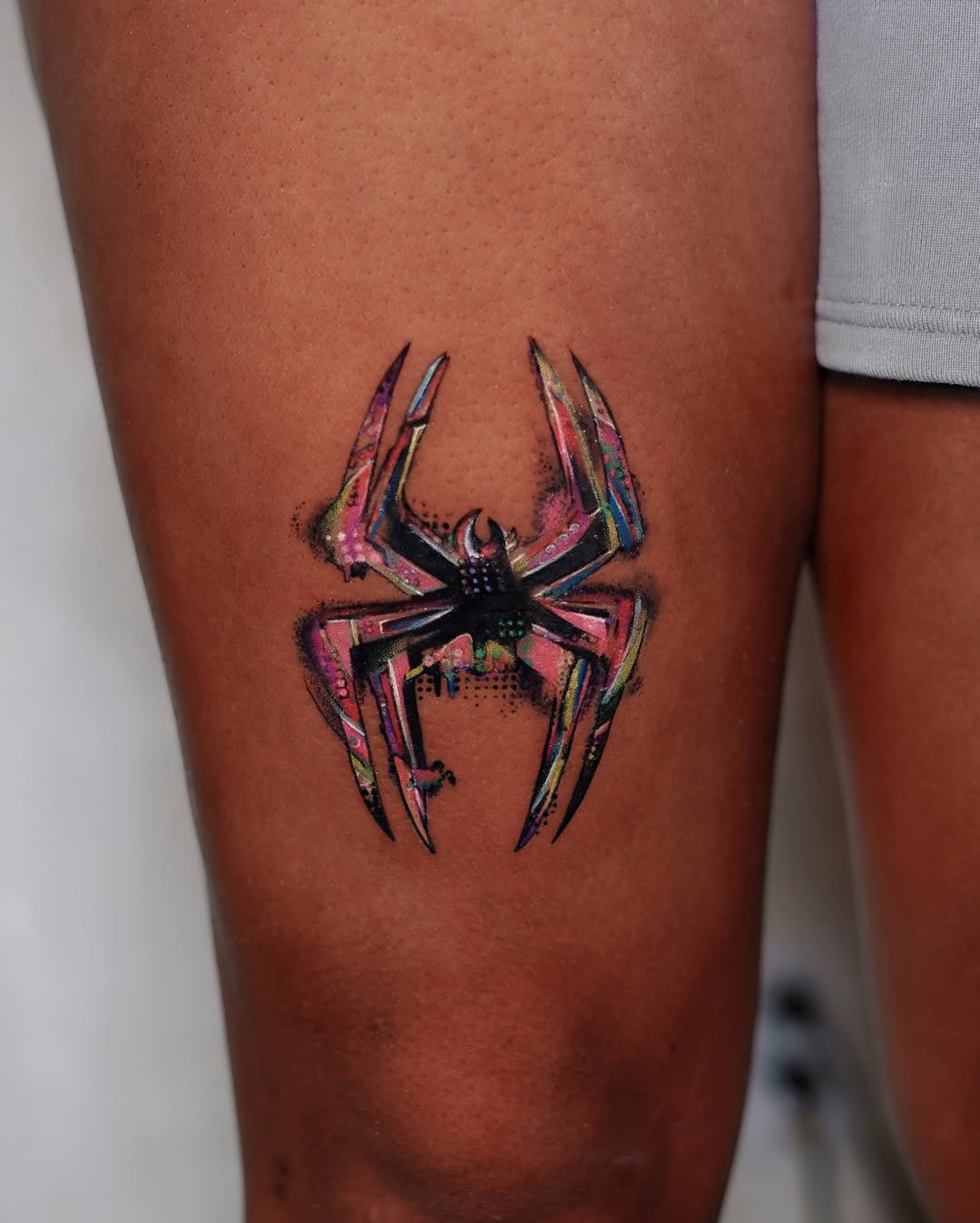 Tattoo by @jaer_tattoo — trash_polka, blackwork