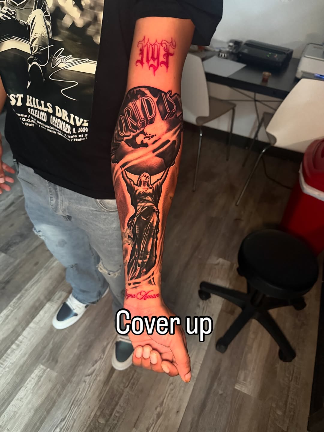 Tattoo by @societiesmenece β black_and_grey, realism