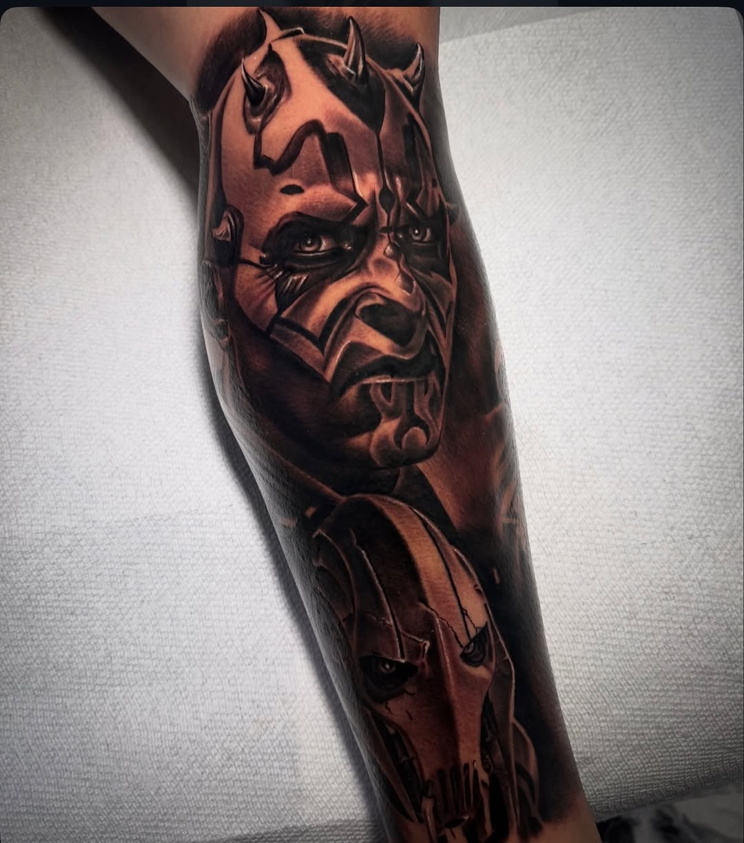 Tattoo by @bigrichtattoos — realism, black_and_grey