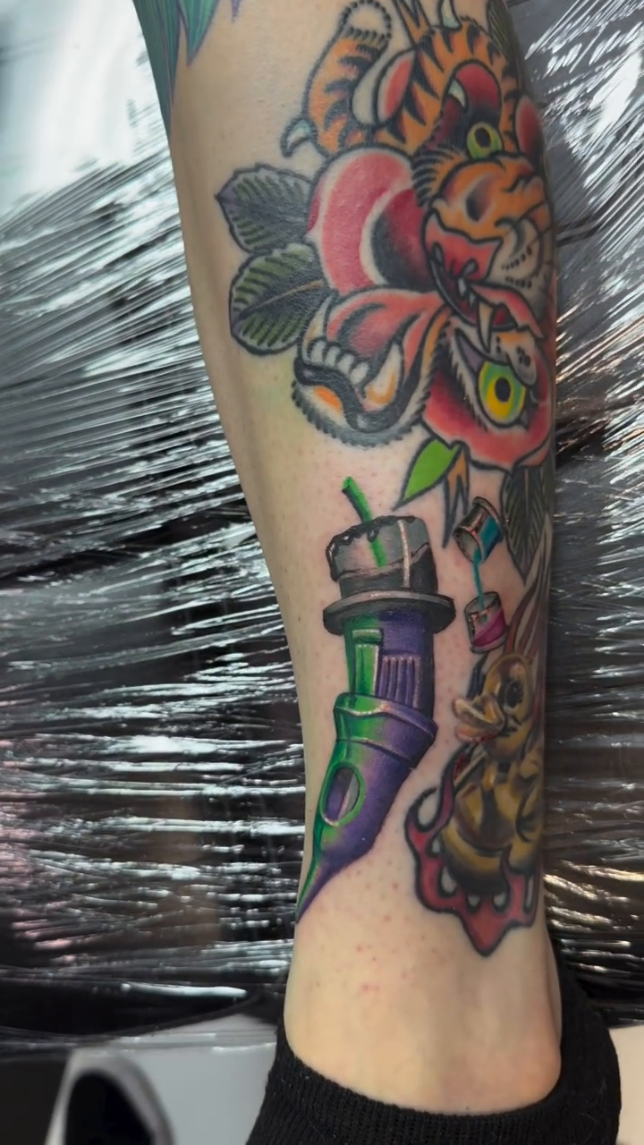 Tattoo by @inkandpaint551 — american_traditional, neo_traditional