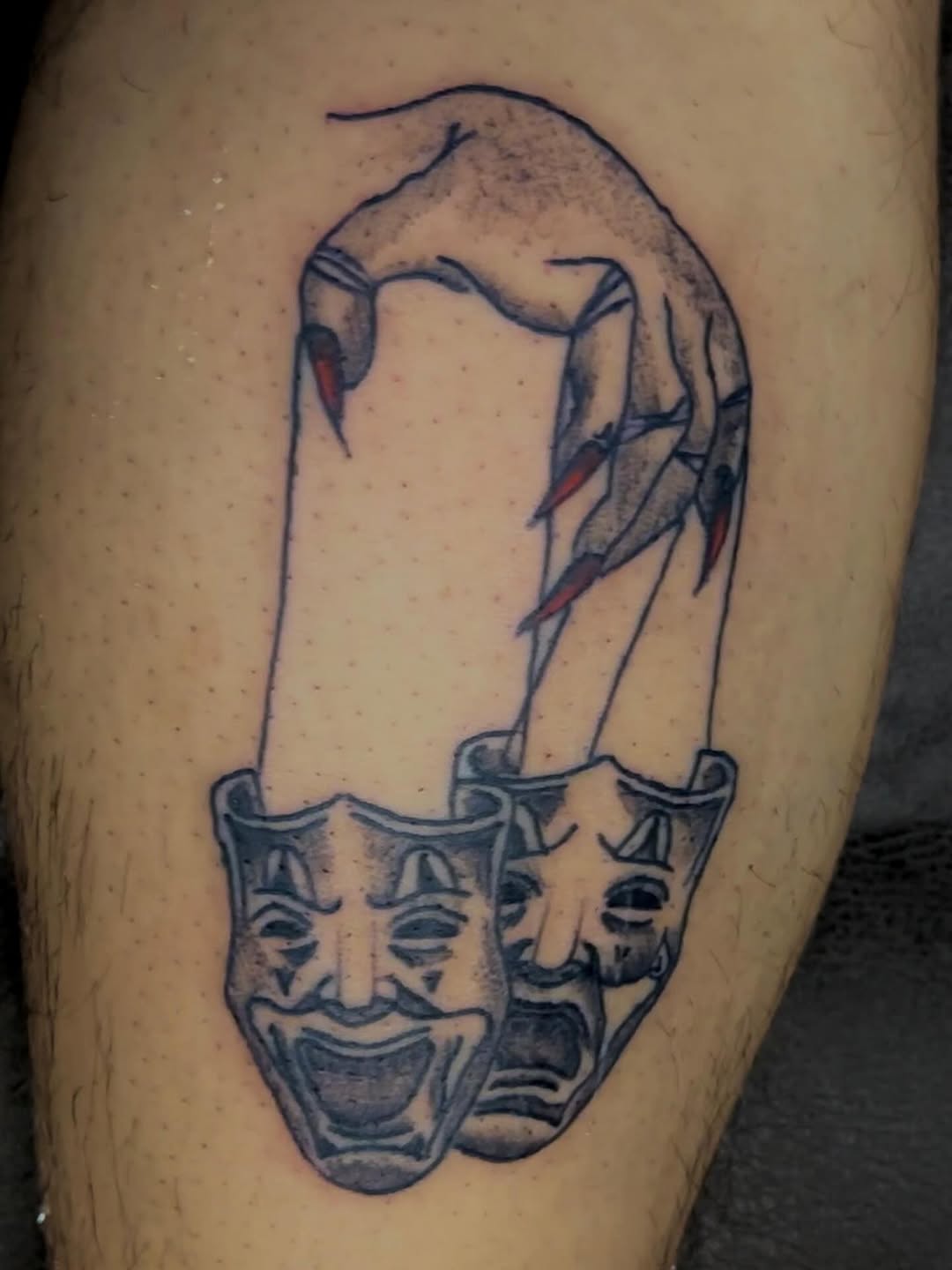 Tattoo by @tattedbymyst โ illustrative, black_and_grey