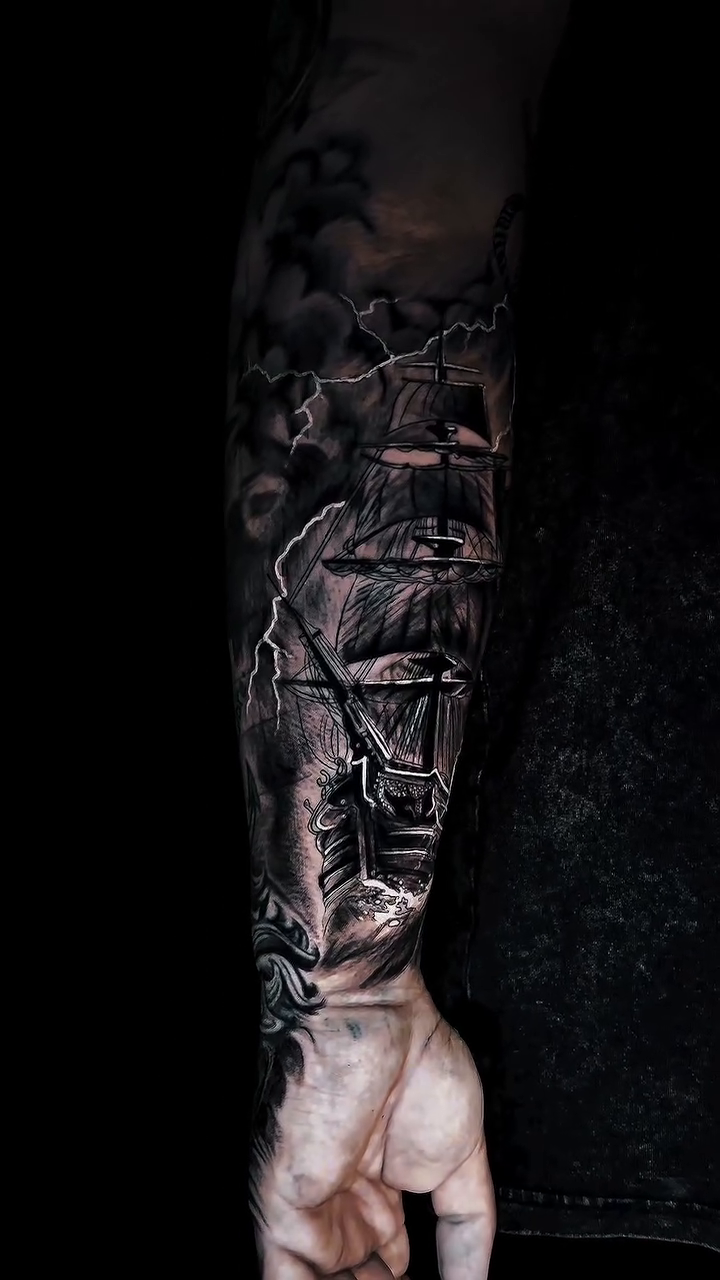 Tattoo by @hawkpiny_tattoo β black_and_grey, realism