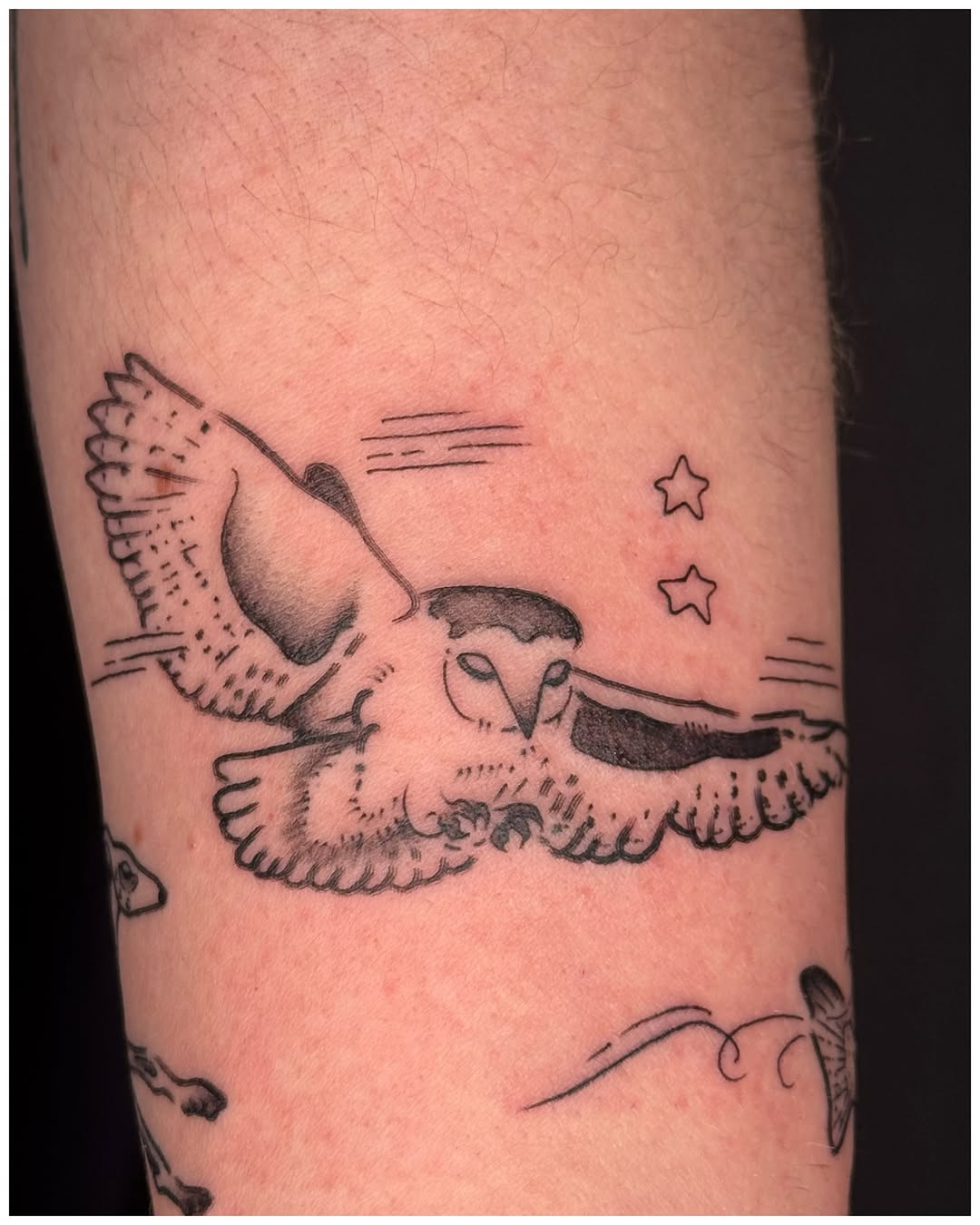 Tattoo by @mxminks โ fine_line, black_and_grey