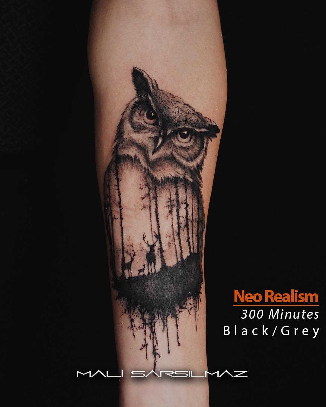 Tattoo by @malisarsilmaz — realism, black_and_grey