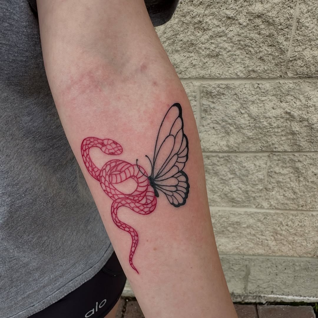 Tattoo by @cookie.inkz — fine_line, black_and_grey