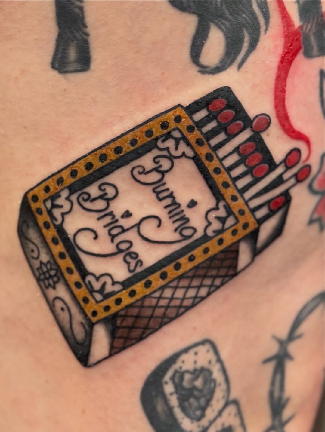 Tattoo by @nice_ash_tats — american_traditional