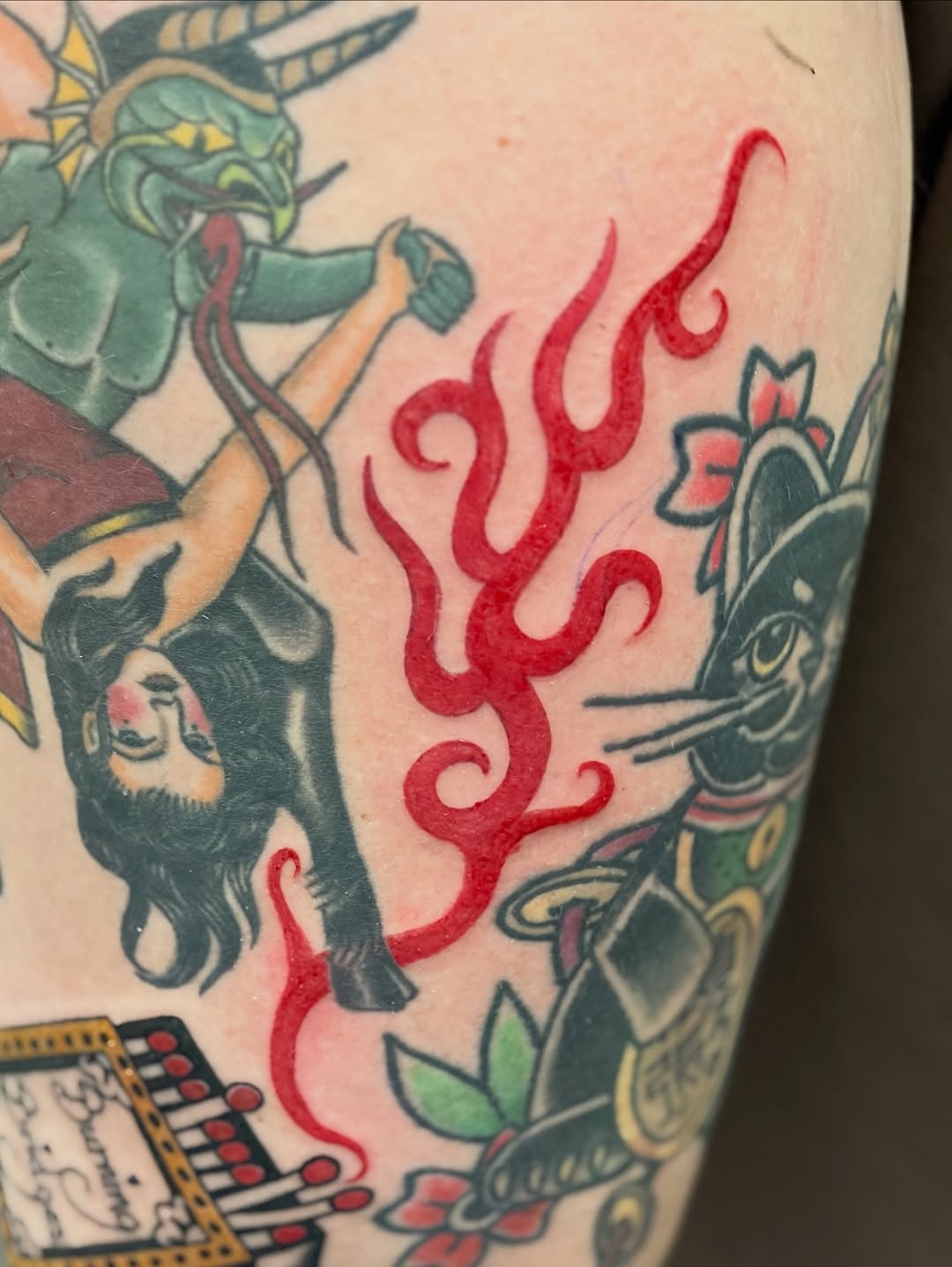 Tattoo by @nice_ash_tats — american_traditional