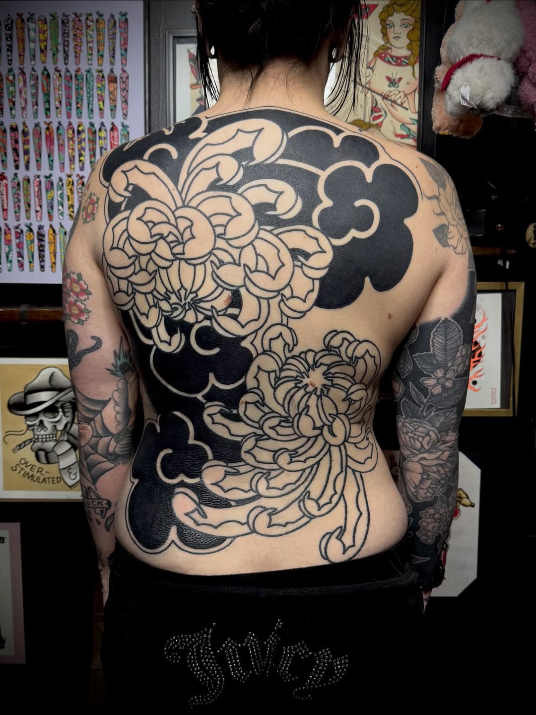 Tattoo by @blvck.trad — japanese_irezumi, blackwork