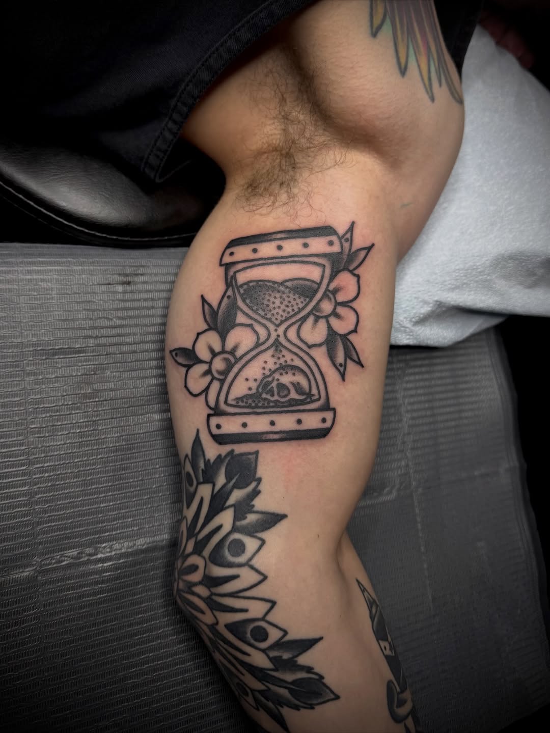 Tattoo by @blvck.trad — american_traditional, black_and_grey