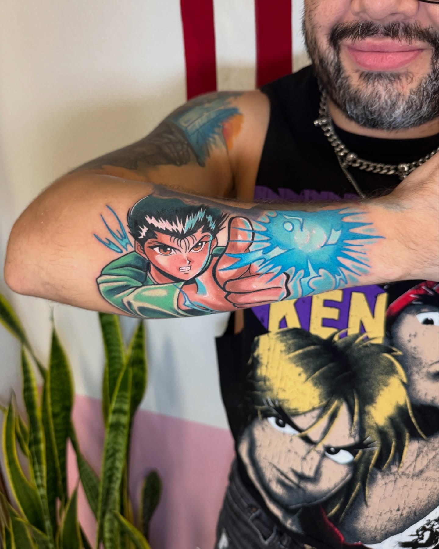 Tattoo by @w33bmachin3 — anime