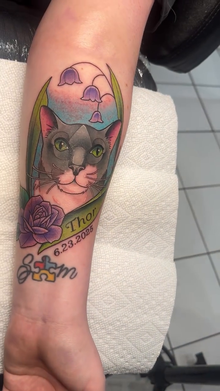 Tattoo by @ashrosetattoos — realism