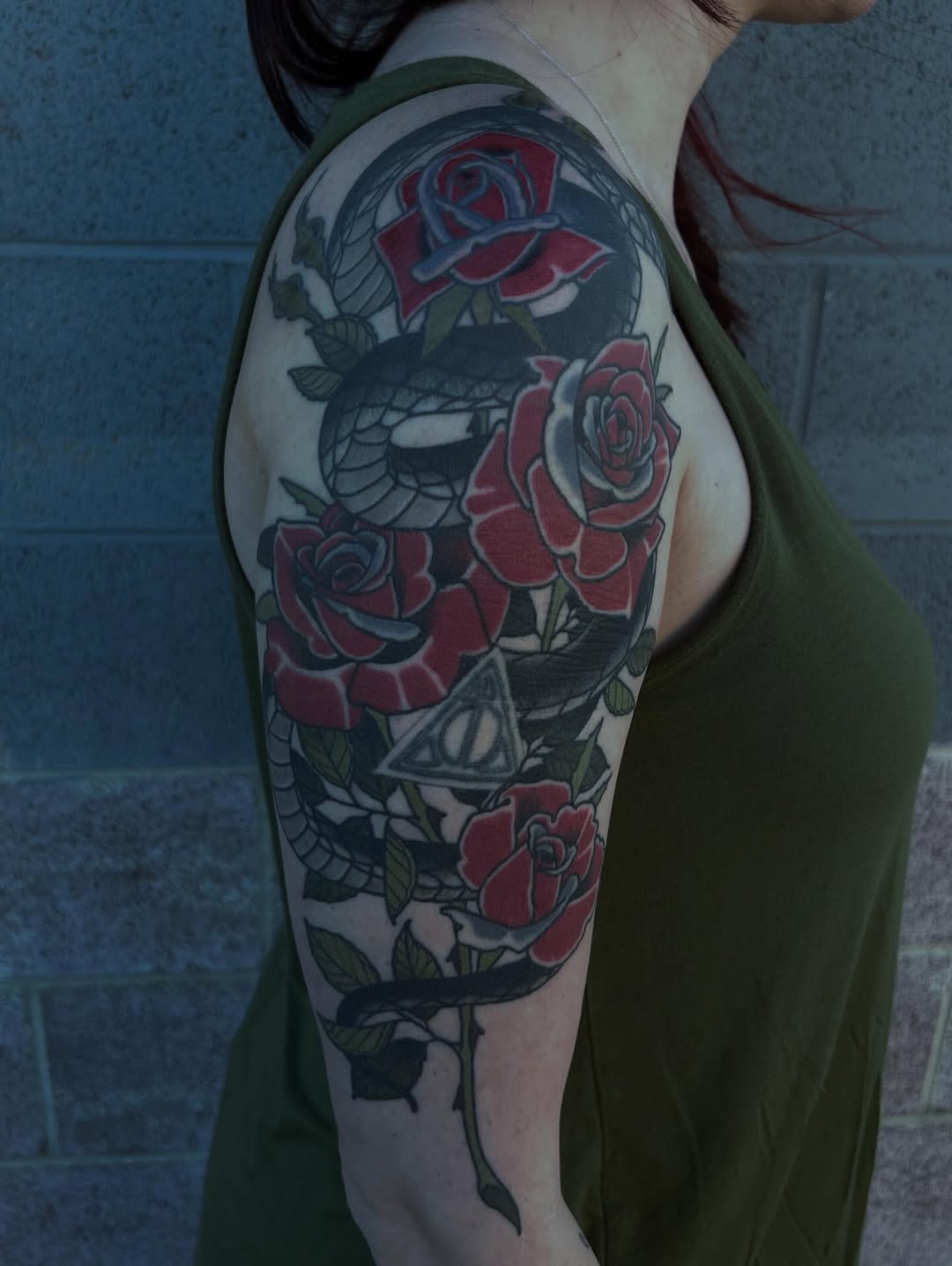 Tattoo by @chad_williams84 — american_traditional, blackwork