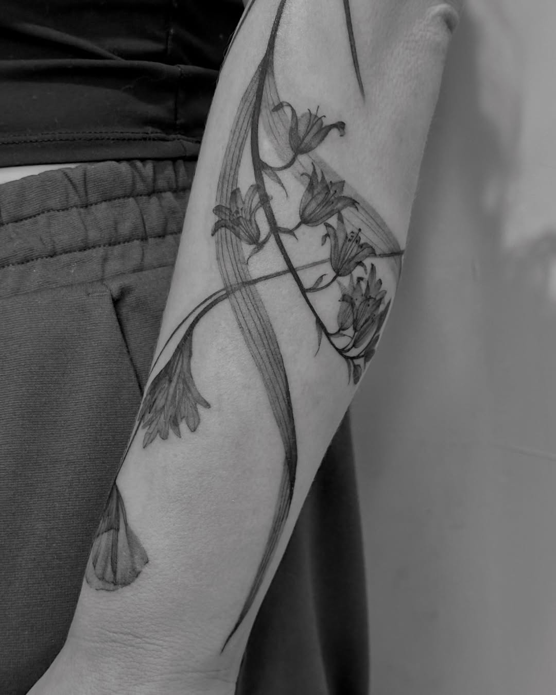 Tattoo by @heeyatattoo — fine_line, black_and_grey