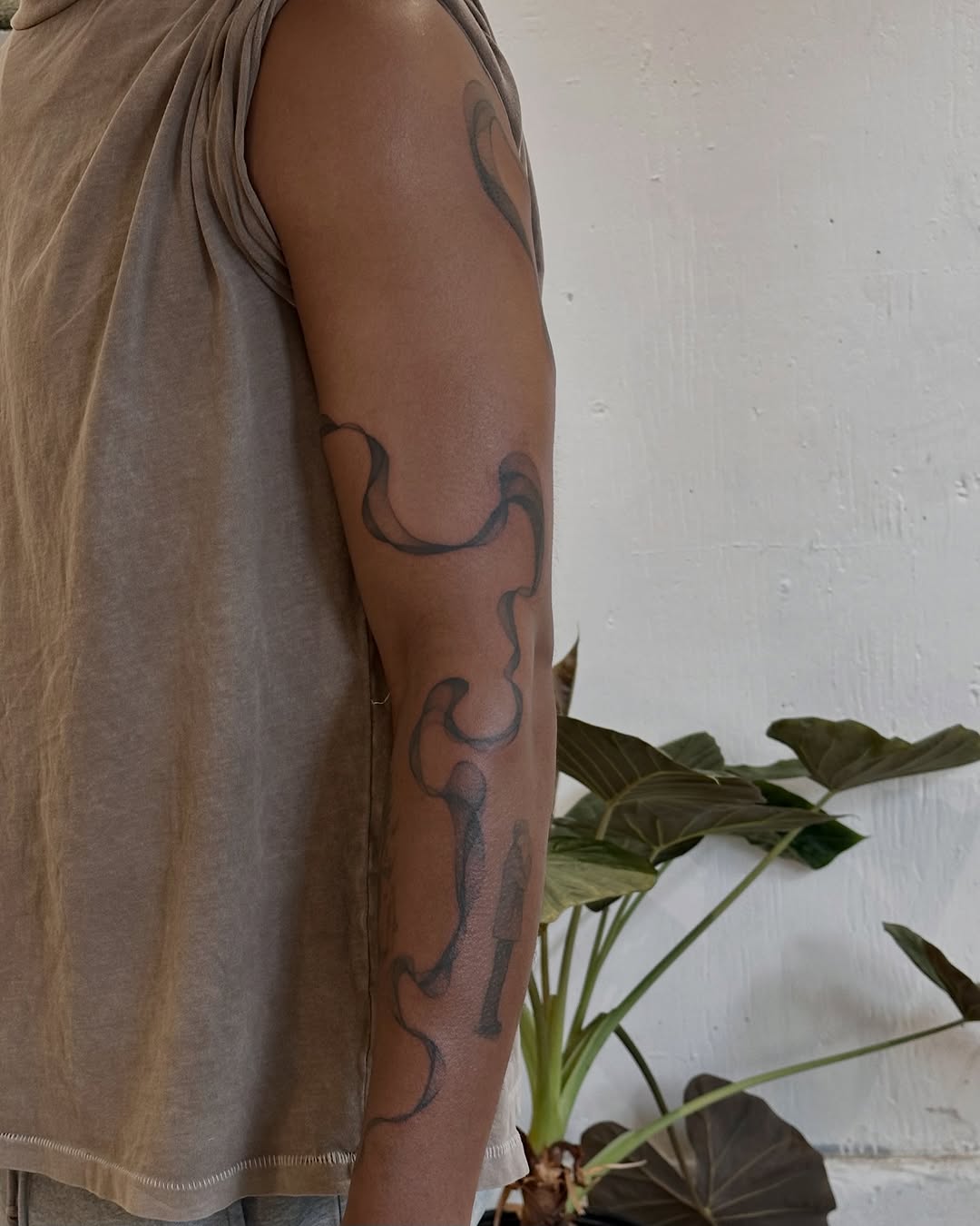Tattoo by @heeyatattoo — black_and_grey, fine_line