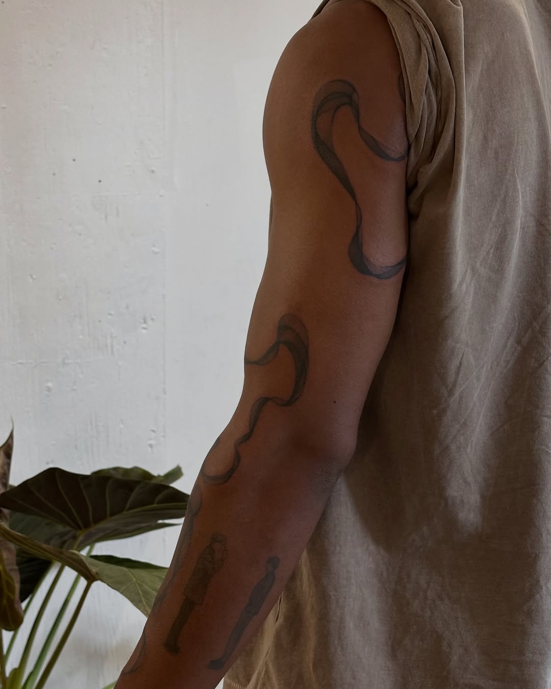 Tattoo by @heeyatattoo — fine_line, black_and_grey