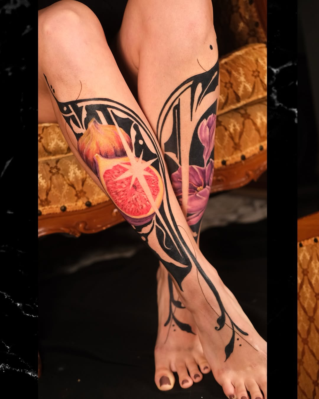 Tattoo by @alexus.inks โ illustrative, blackwork