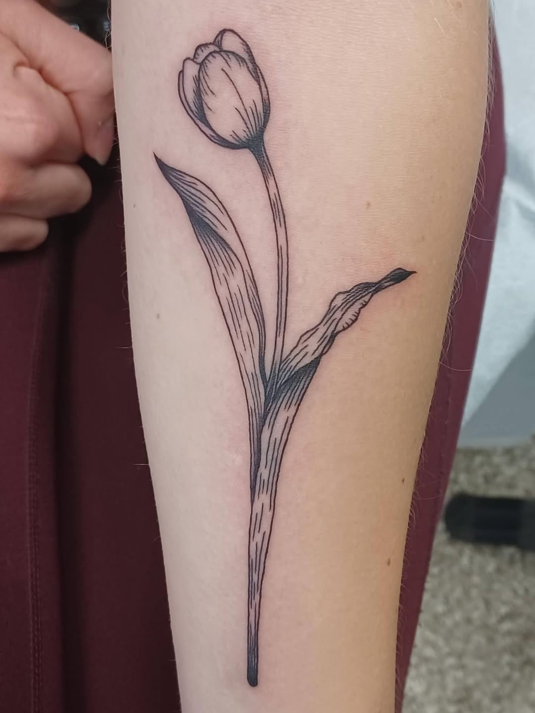 Tattoo by @stabinks — fine_line