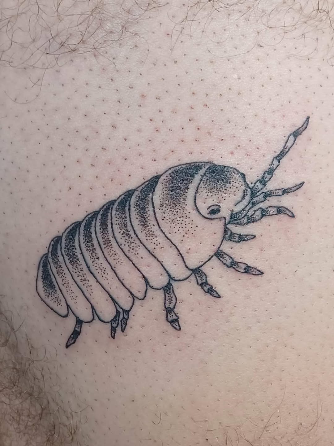 Tattoo by @stabinks — dotwork