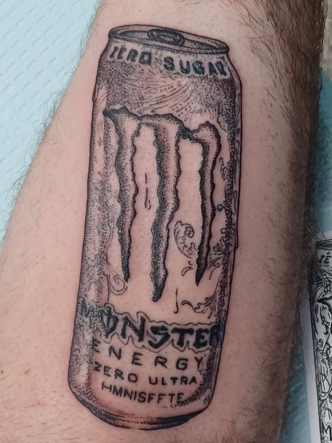 Tattoo by @stabinks — black_and_grey, realism