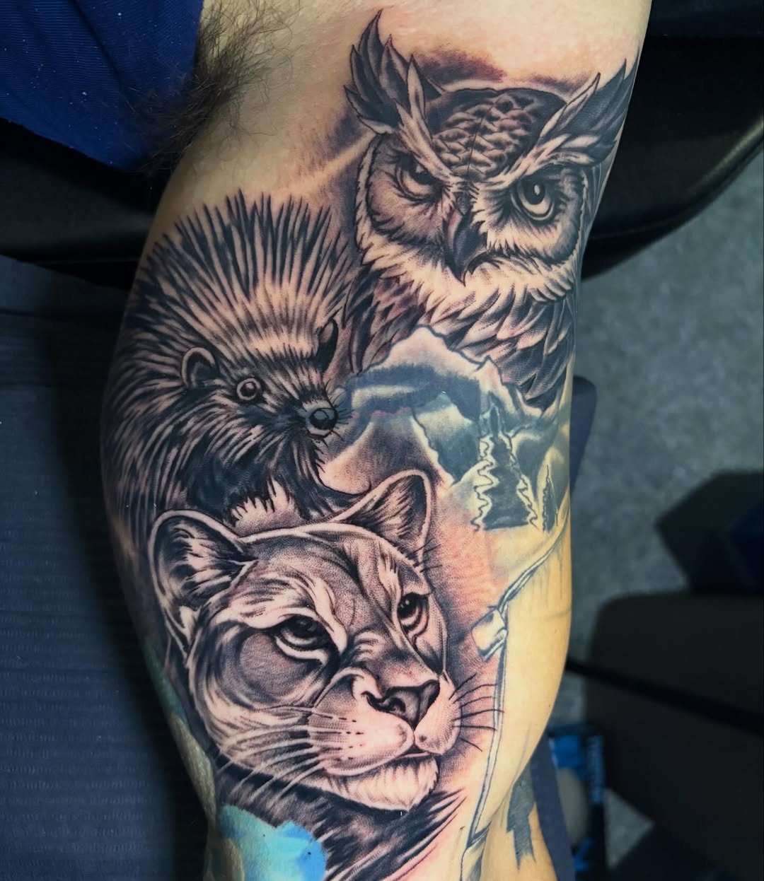Tattoo by @tatt2dennis — realism, black_and_grey