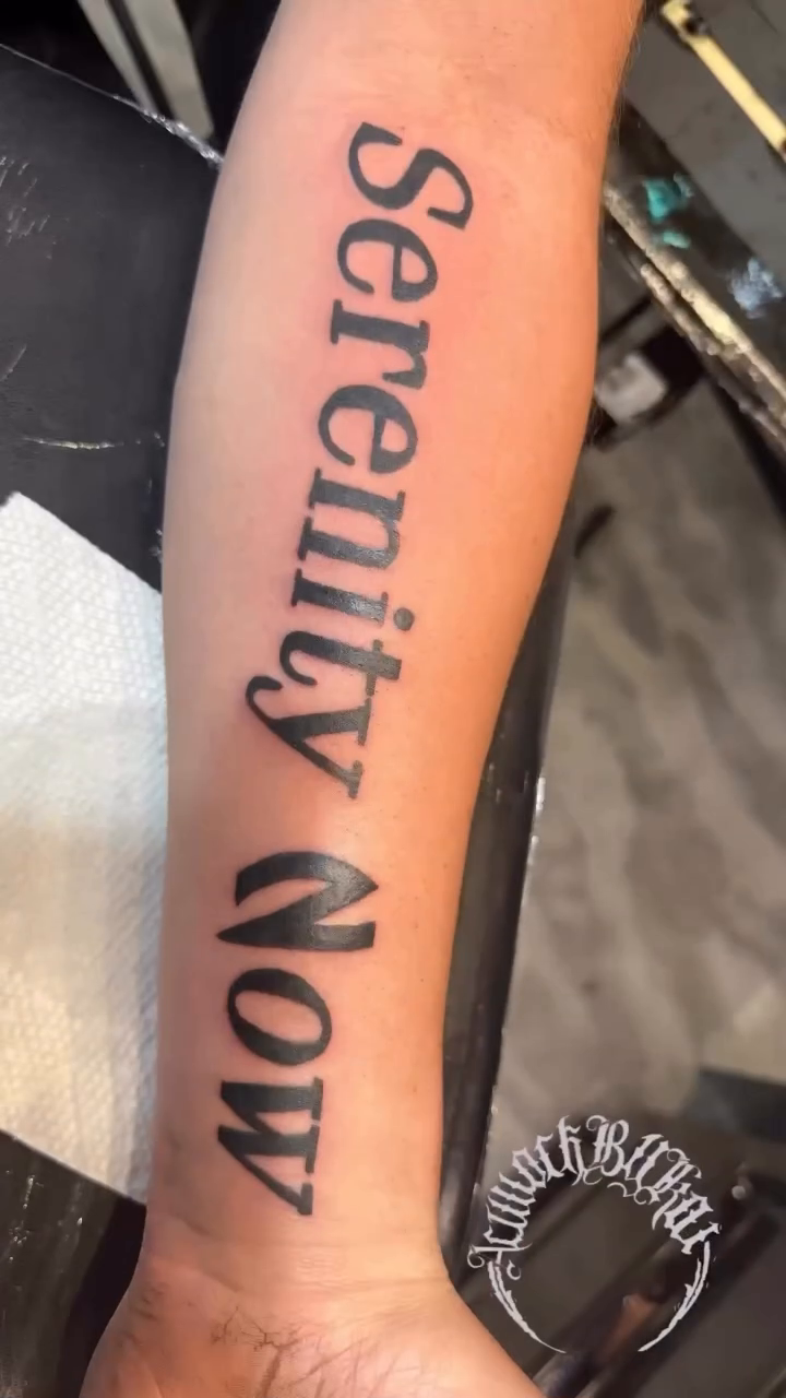 Tattoo by @artworkbykai β lettering_script