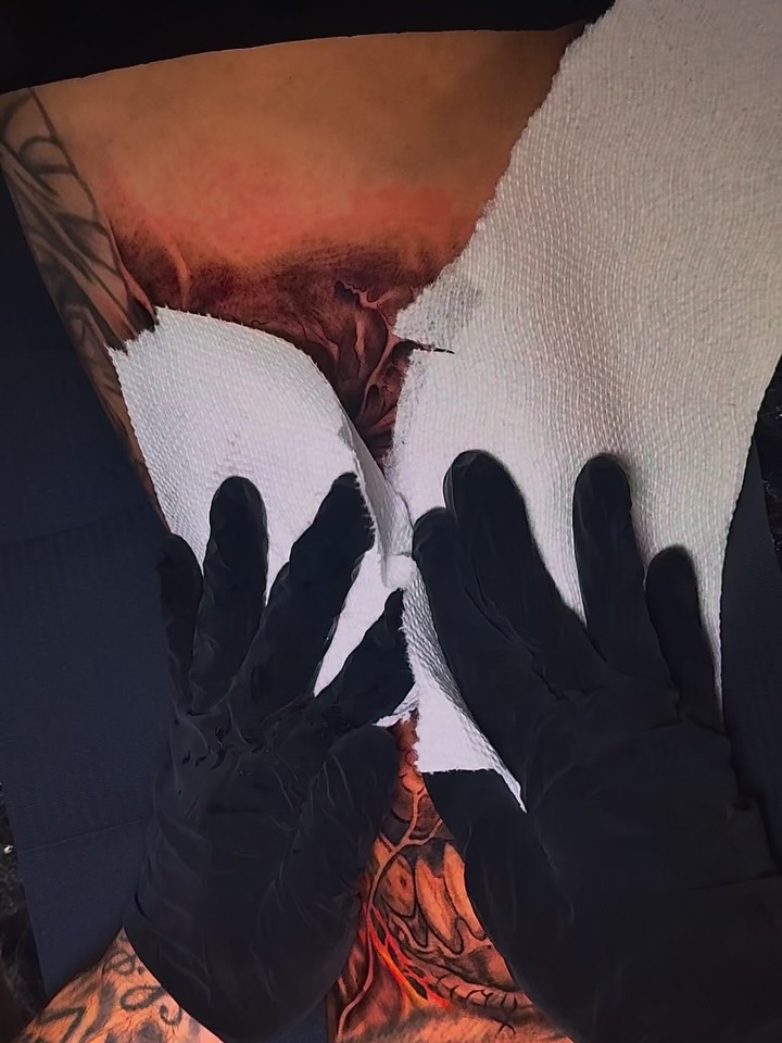 Tattoo by @inkdyou โ realism, dark_realism