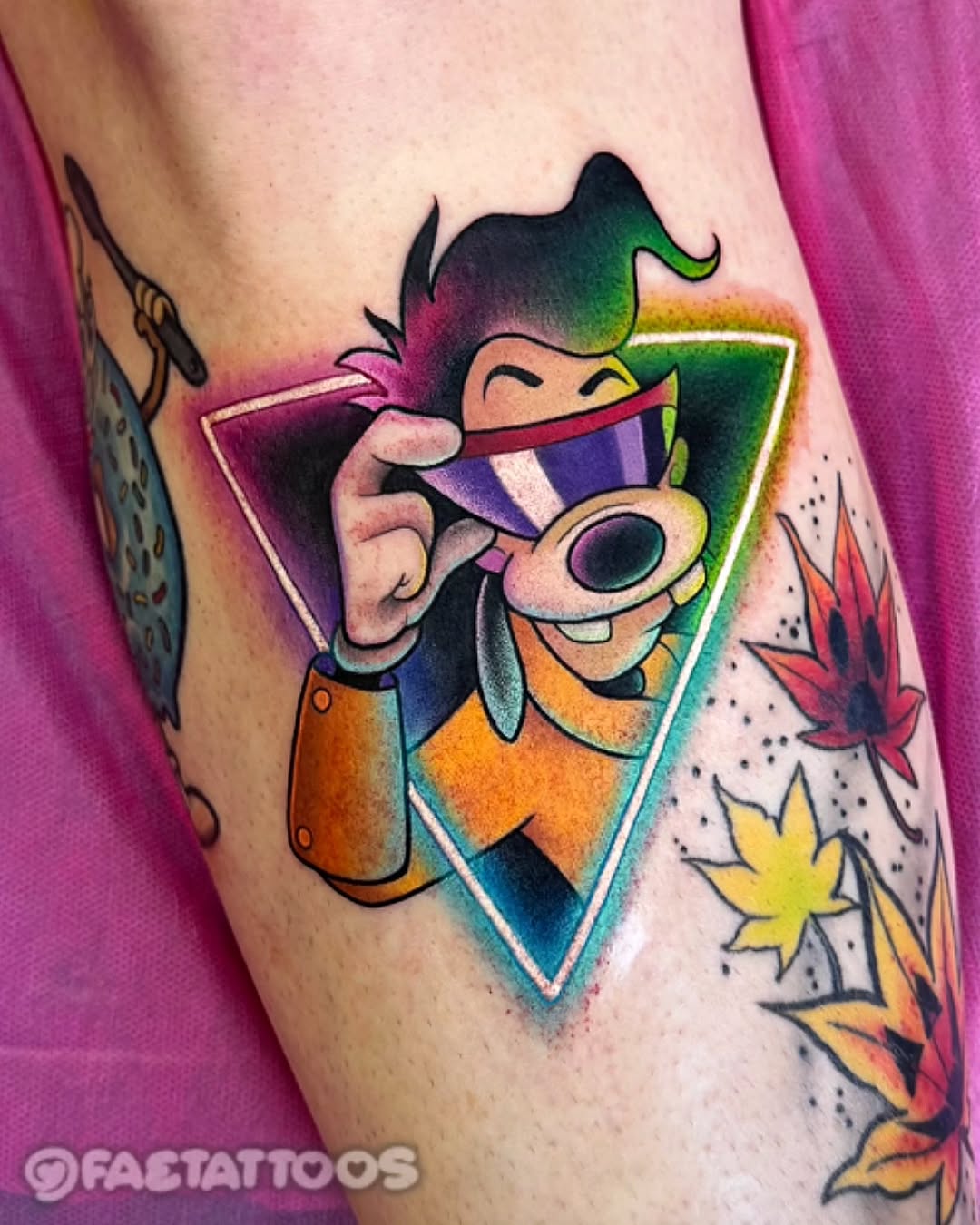 Tattoo by @faetattoos β new_school, anime