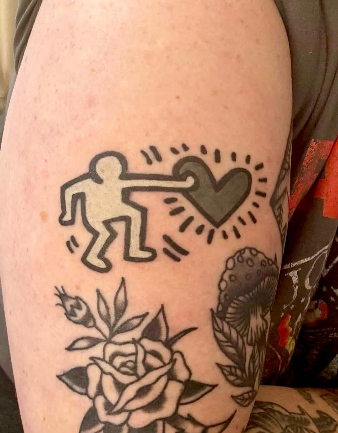 Tattoo by @stevielichous — blackwork