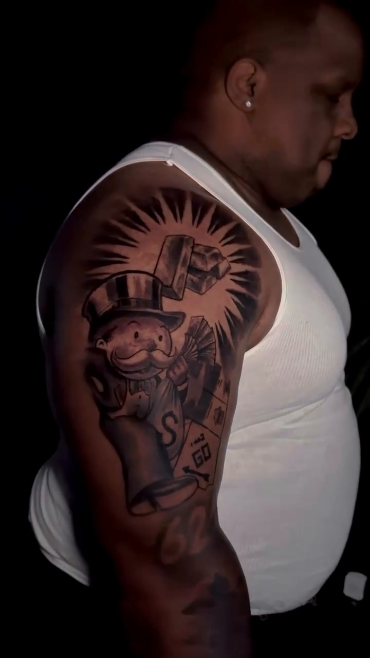 Tattoo by @misfitink — realism, black_and_grey