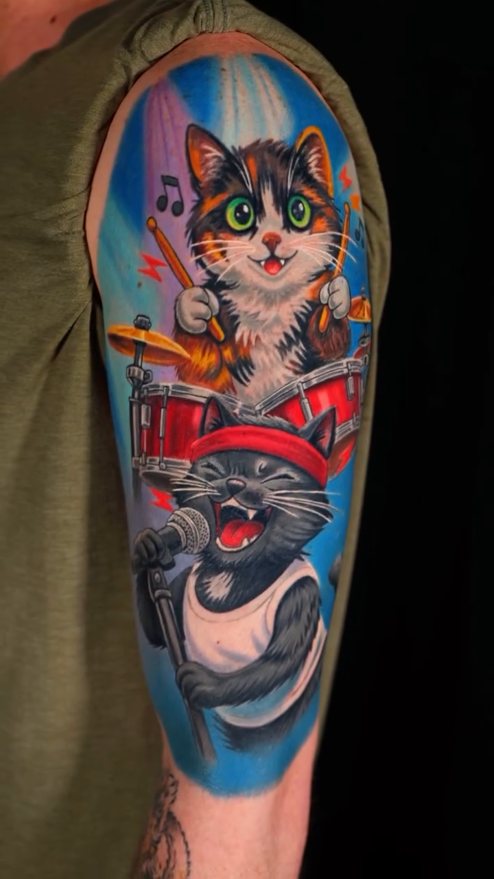 Tattoo by @serdarbolukbasi.ink — new_school