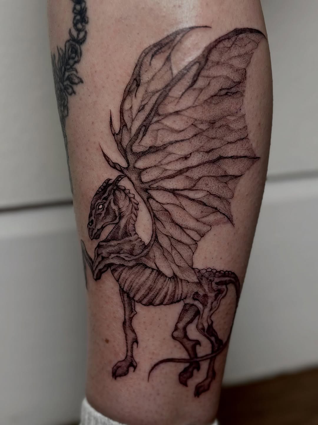 Tattoo by @chronicloving — dark_realism