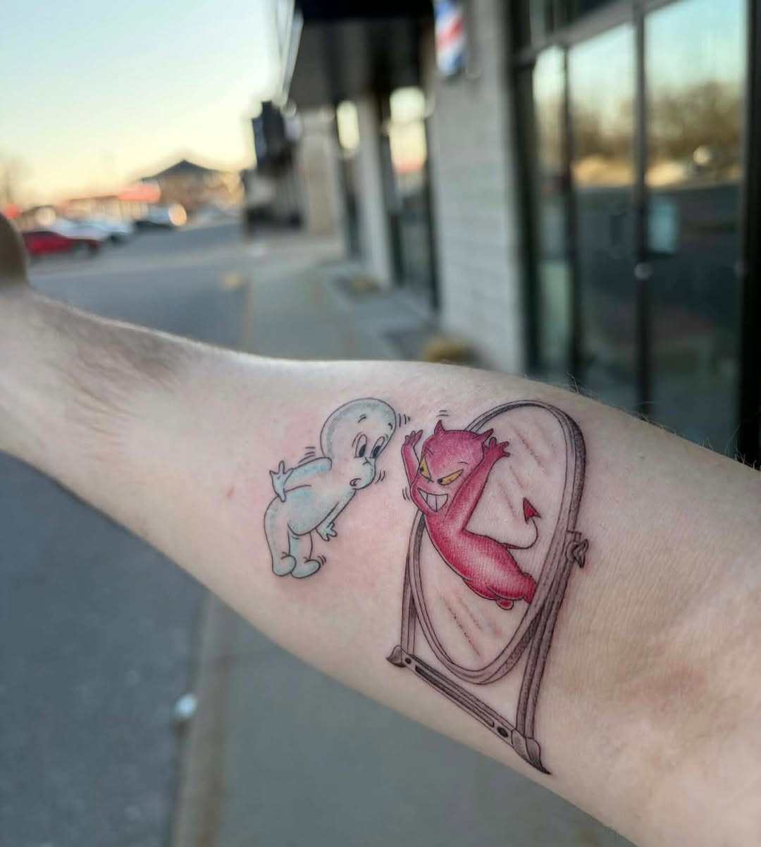 Tattoo by @jayspike_tattoos — new_school, anime