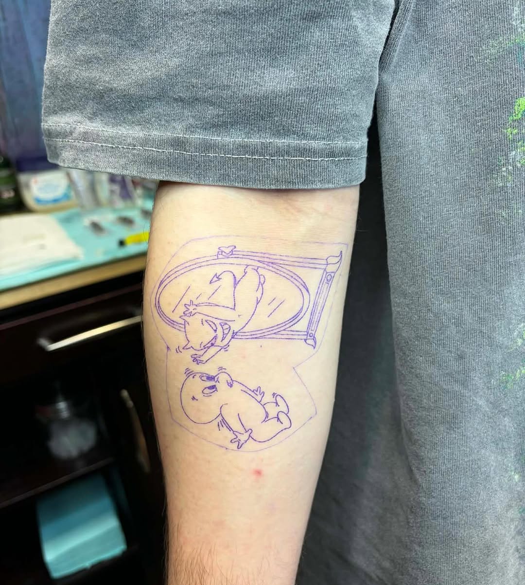 Tattoo by @jayspike_tattoos — illustrative