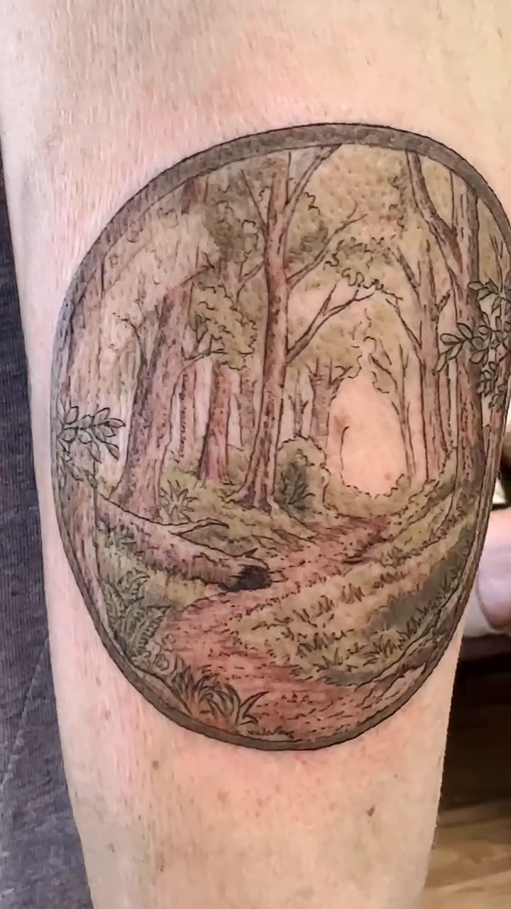 Tattoo by @tattoos.by.ping — illustrative, realism