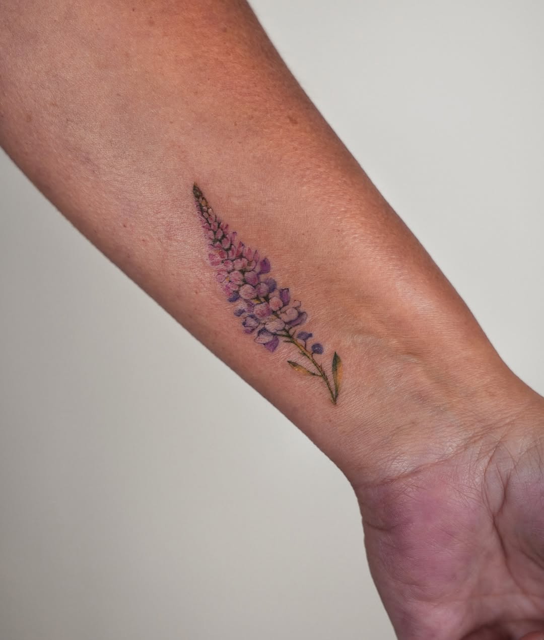 Tattoo by @hellymarch_tattoo โ fine_line, watercolor