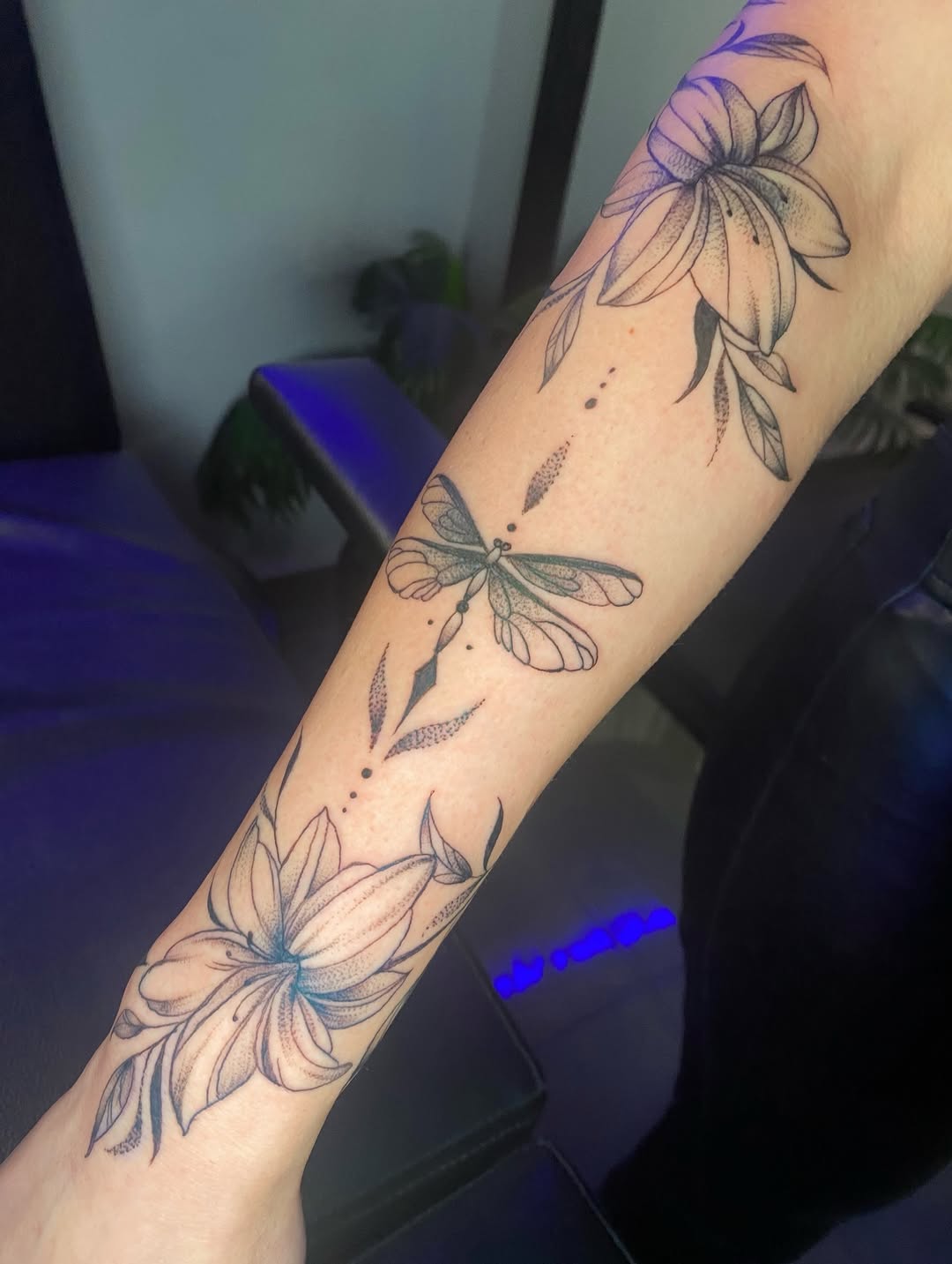 Tattoo by @skins_aj — fine_line, dotwork