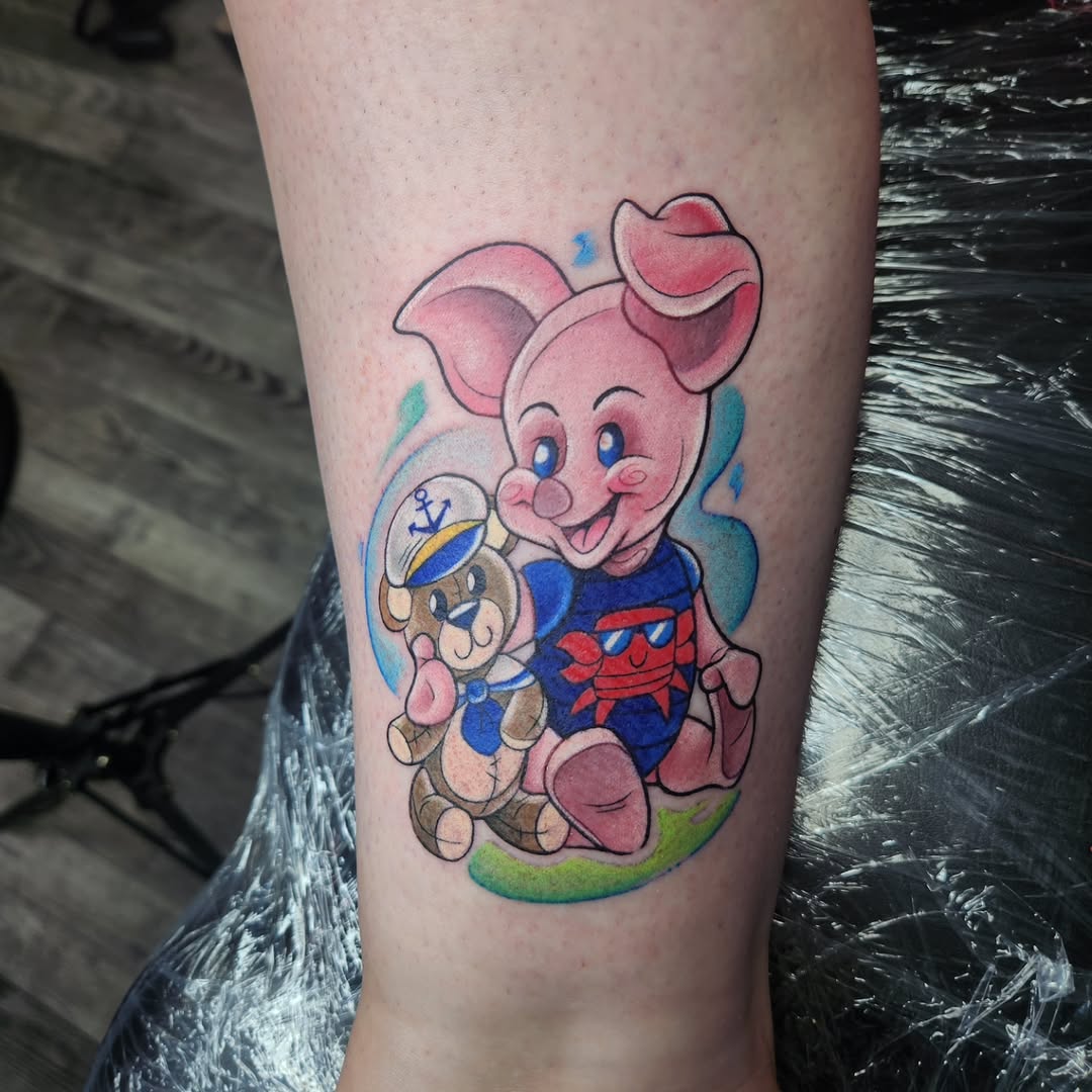 Tattoo by @lil_bunny_bab — new_school
