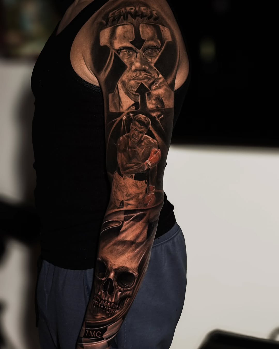 Tattoo by @baxttertattoo β realism, black_and_grey