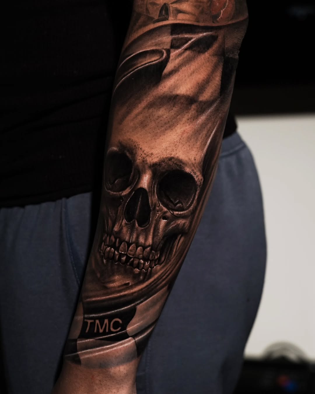 Tattoo by @baxttertattoo β realism, black_and_grey