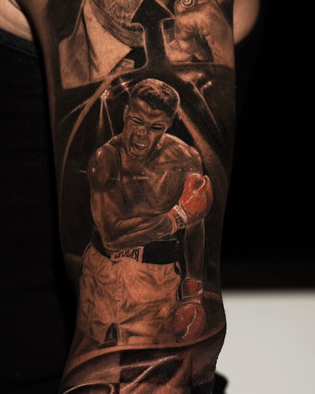 Tattoo by @baxttertattoo β realism, black_and_grey
