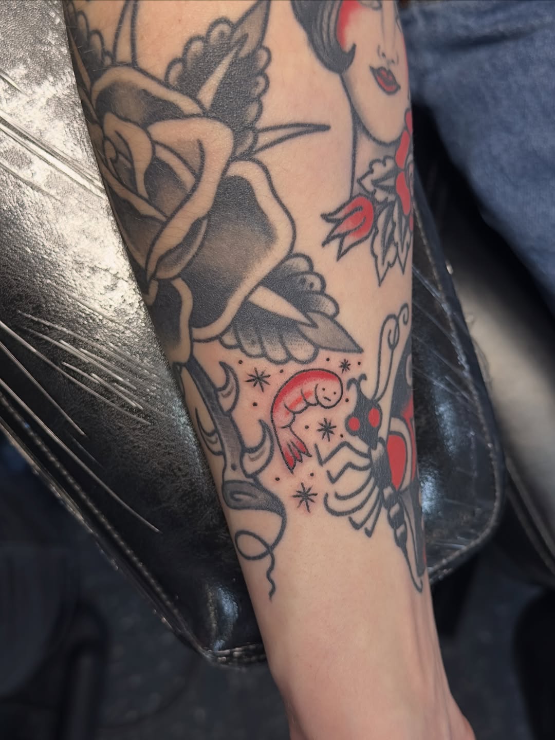 Tattoo work at Three Rivers Tattoo Convention 2026