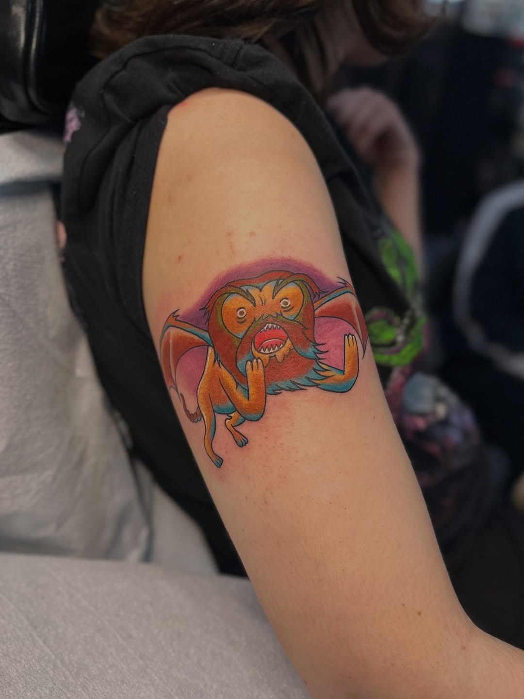 Tattoo by @dairyfree.milf — new_school, anime