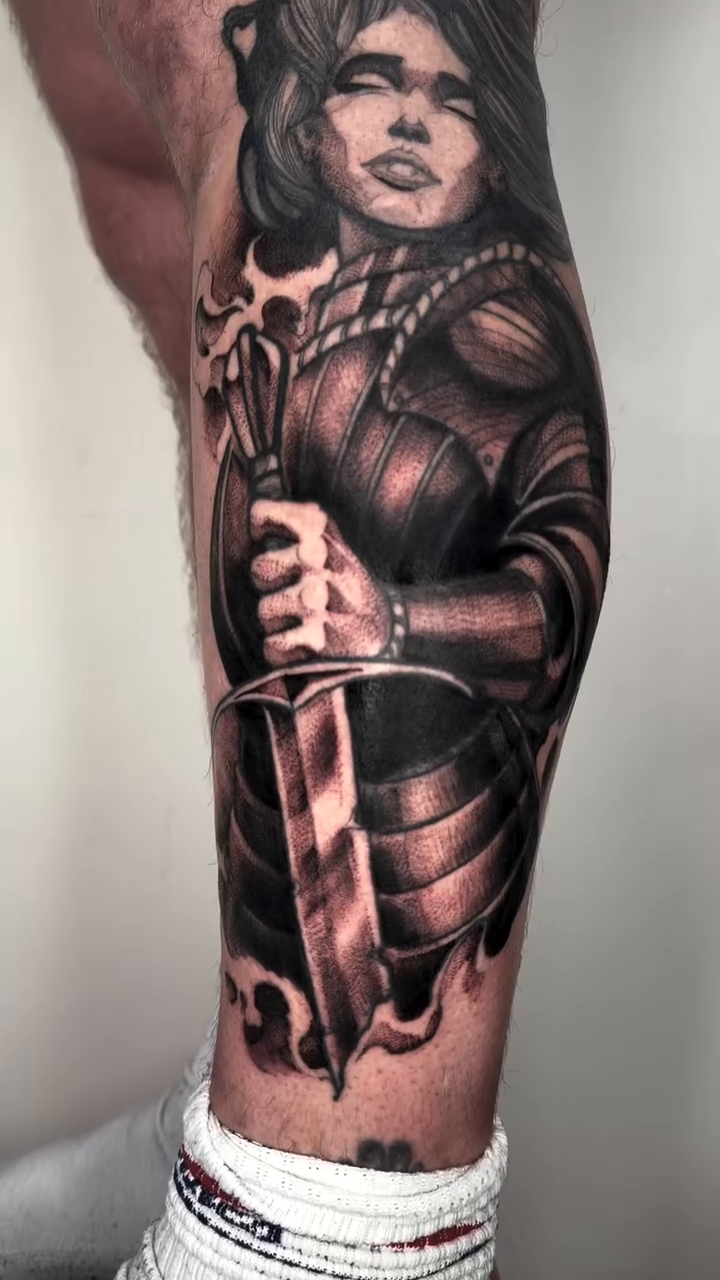 Tattoo by @dylansmith_ink — black_and_grey, illustrative