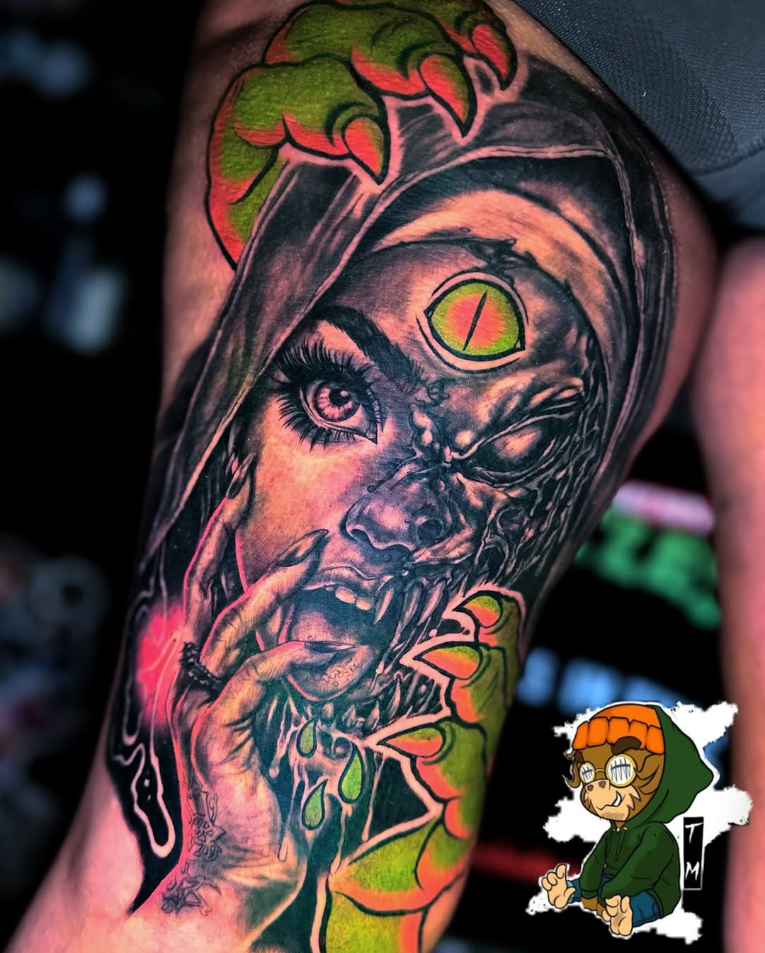 Tattoo by @tattedmonkey_tattoos — realism