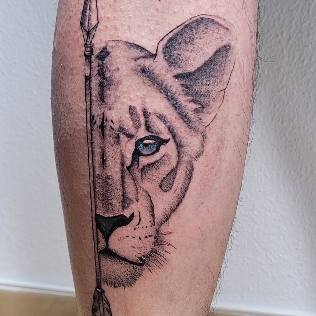 Tattoo by @gonzalo_pantona β realism, black_and_grey