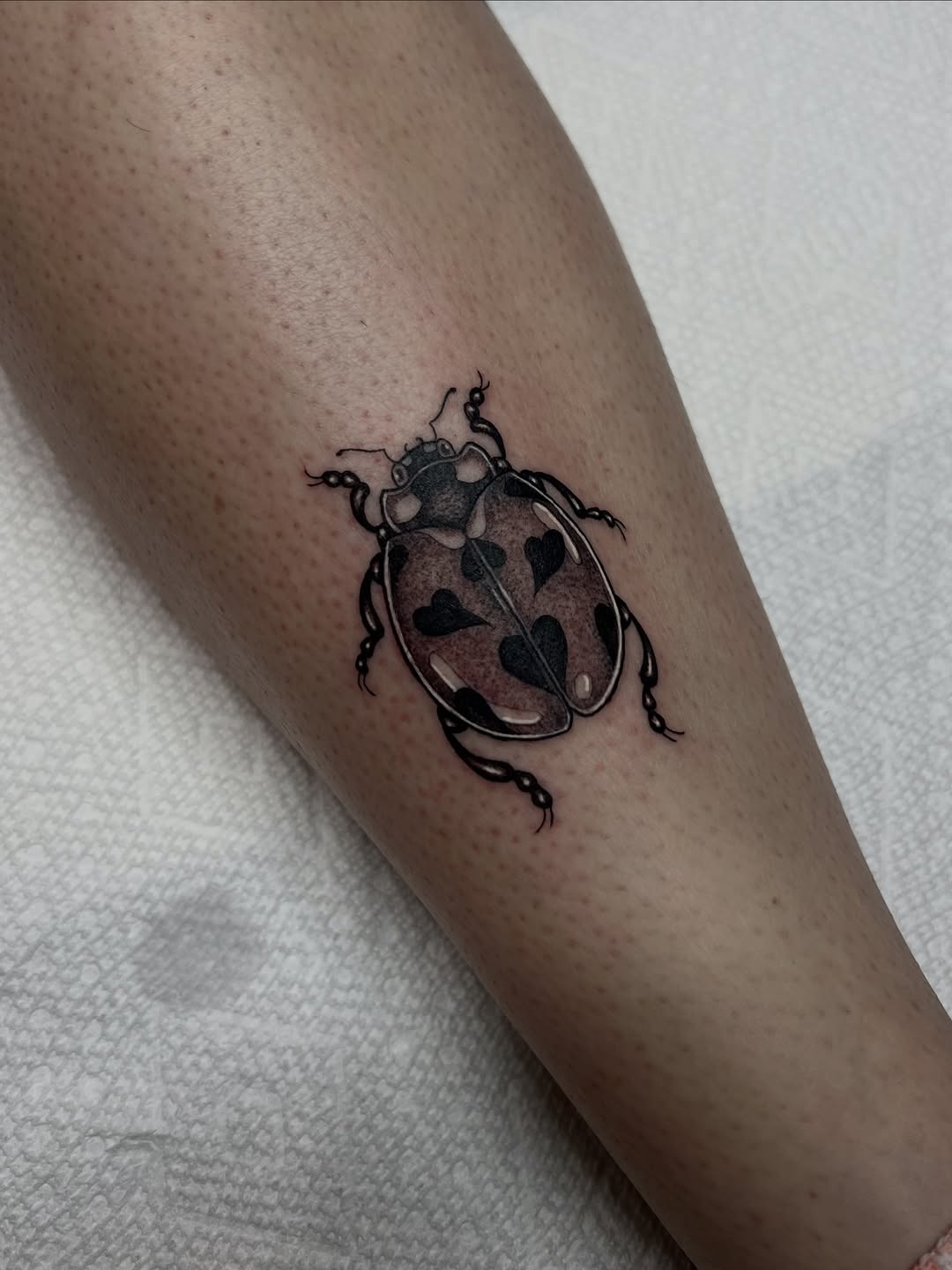 Tattoo by @rachktattoo — black_and_grey, realism