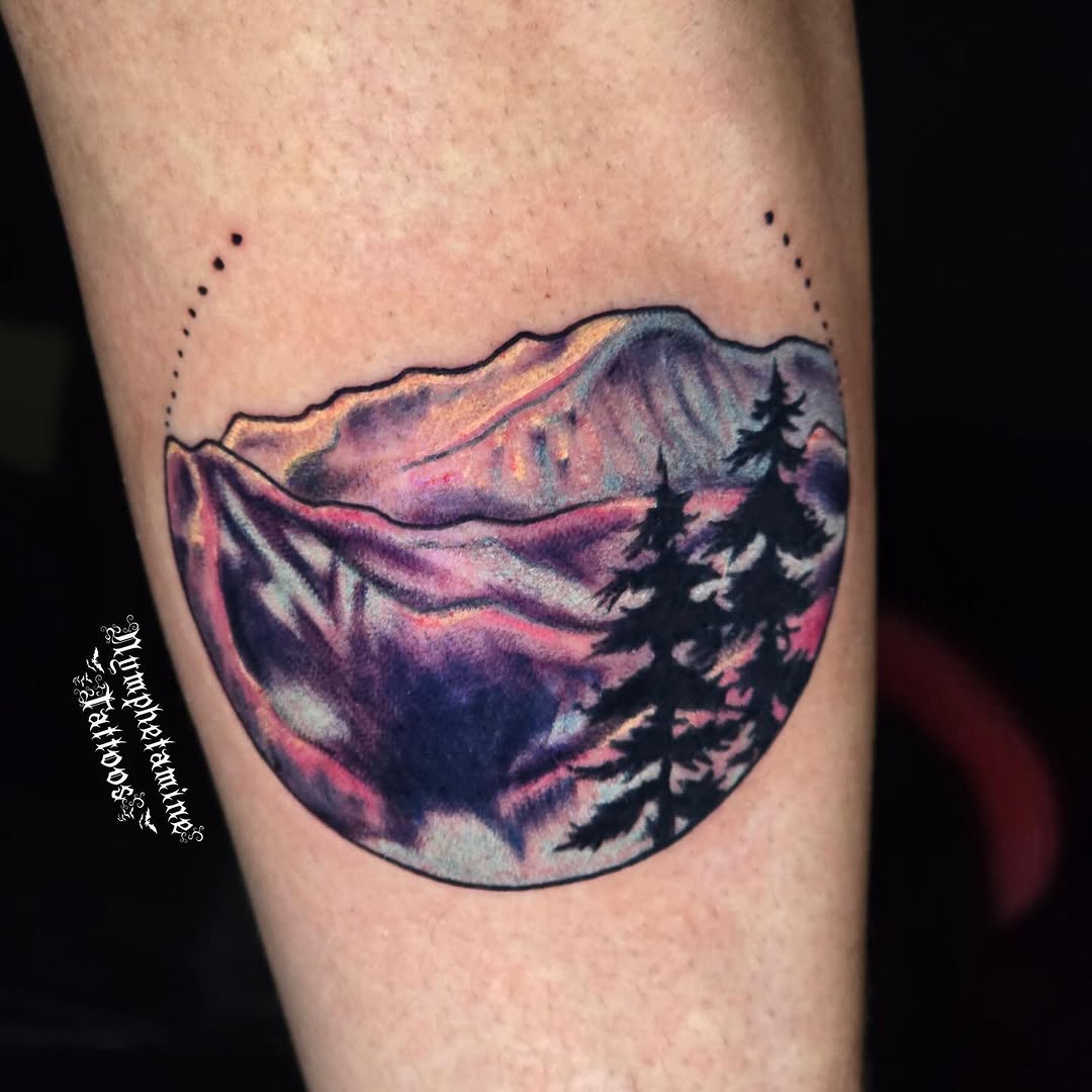 Tattoo by @nymphetamine_tattoos β watercolor