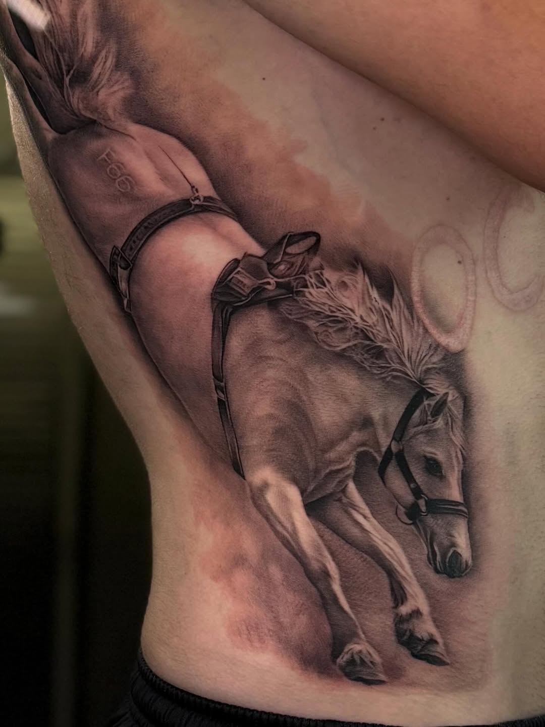 Tattoo by @meretattoos β realism, black_and_grey