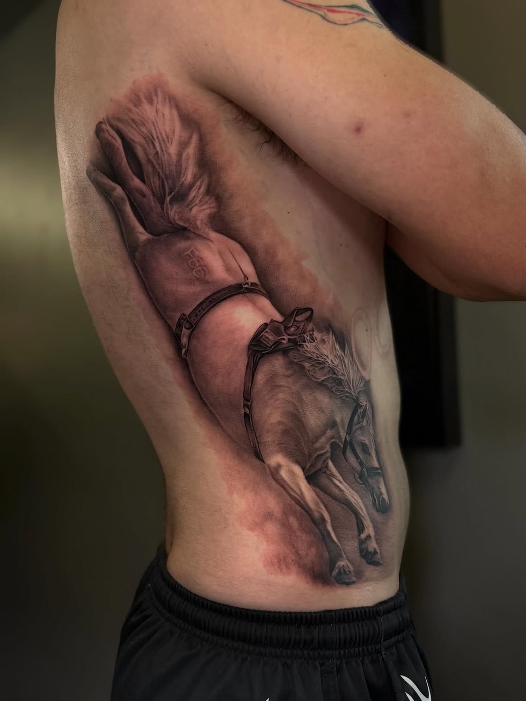 Tattoo by @meretattoos β realism, black_and_grey