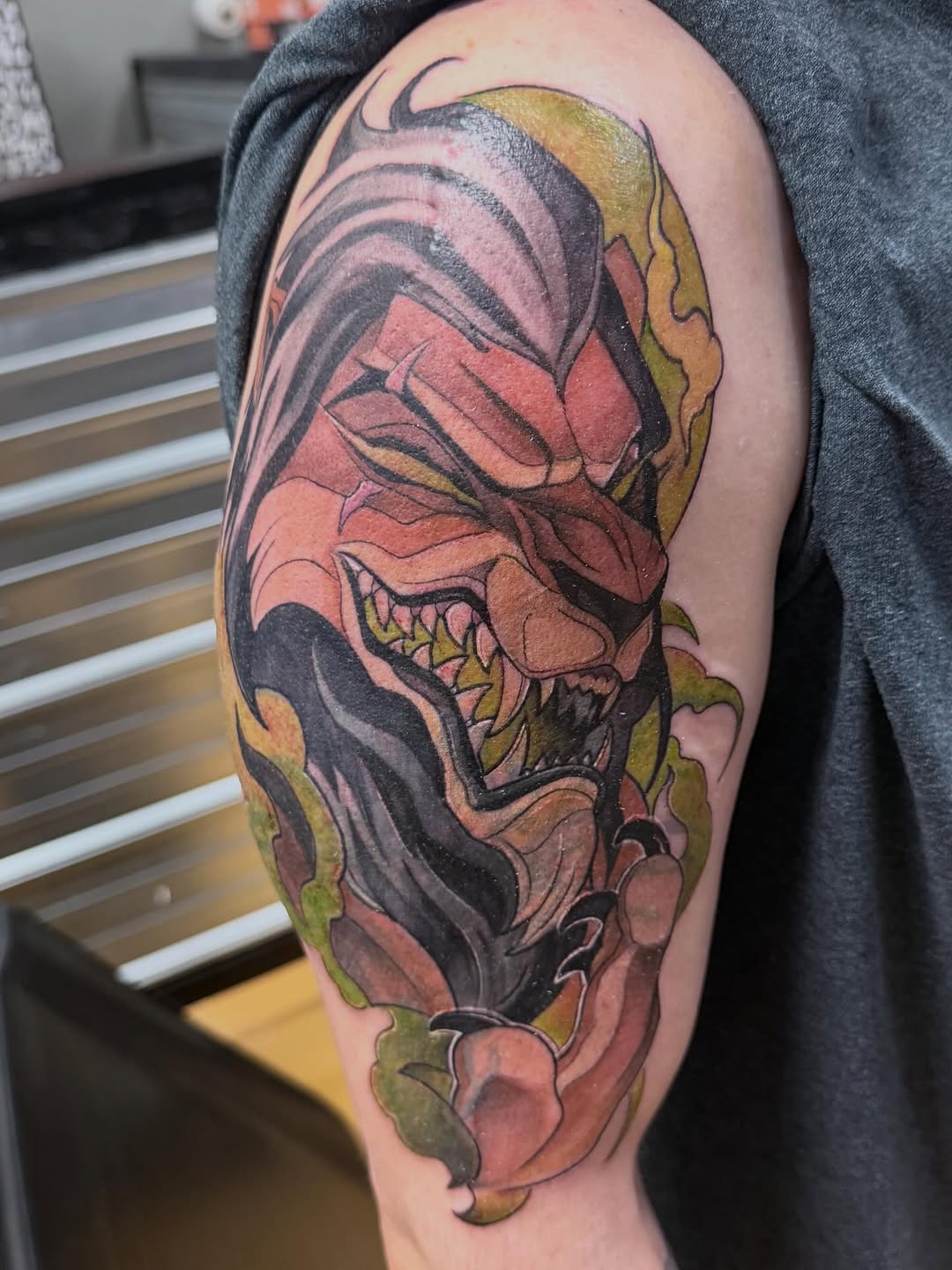 Tattoo by @katrina_oke — japanese_irezumi, new_school